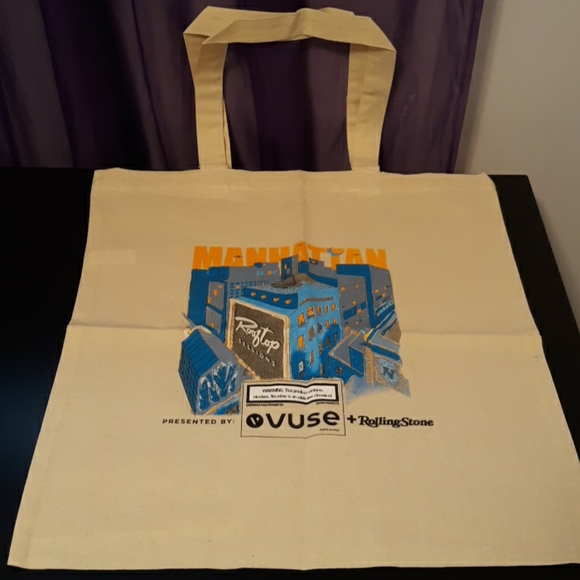 Handbags - New Rooftop Sessions Manhattan Tote Bag